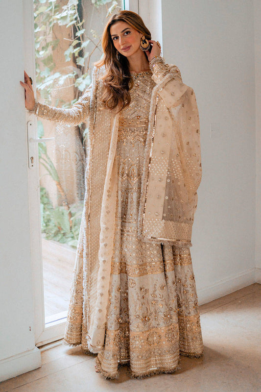 Zarlish by Mohsin Naveed Ranjha Embroidered Suits Unstitched 3 Piece MNR Z-24 Moti - Festive Collection