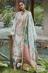 Crimson X Saira Sakira Luxury Lawn 3 Pieces Unstitched Shigar D- 5A
