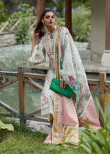 Crimson X Saira Sakira Luxury Lawn 3 Pieces Unstitched Shigar D- 5A