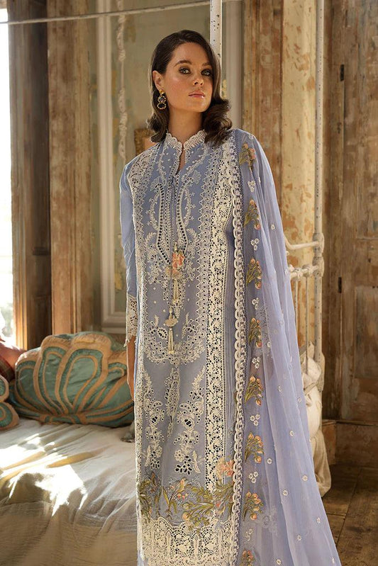 Sobia Nazir Luxury Lawn Chiken Kari Unstitched VITAL Embroidered Collection 1-B