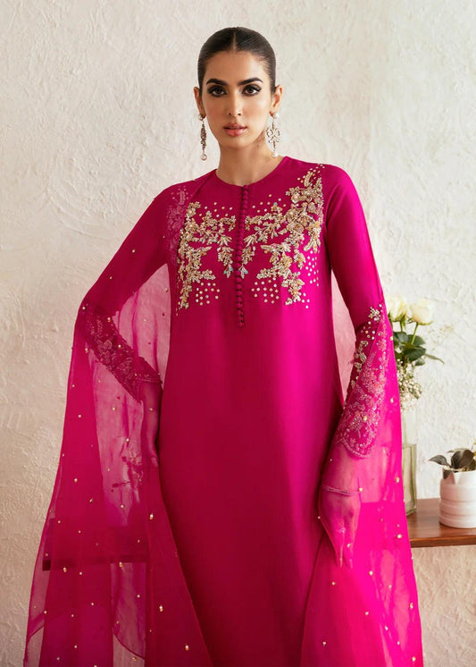 Kanwal Malik Wedding Festive Raw Silk Unstitched Hand Embroidered Collection MYRA