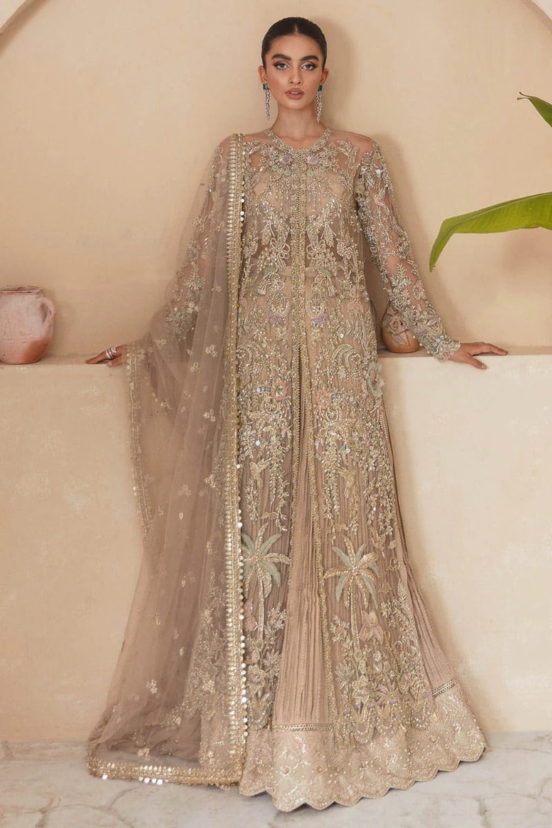 Soraya – Couture Dahlia Unstitched 3 Pieces Bridal Wedding Couture