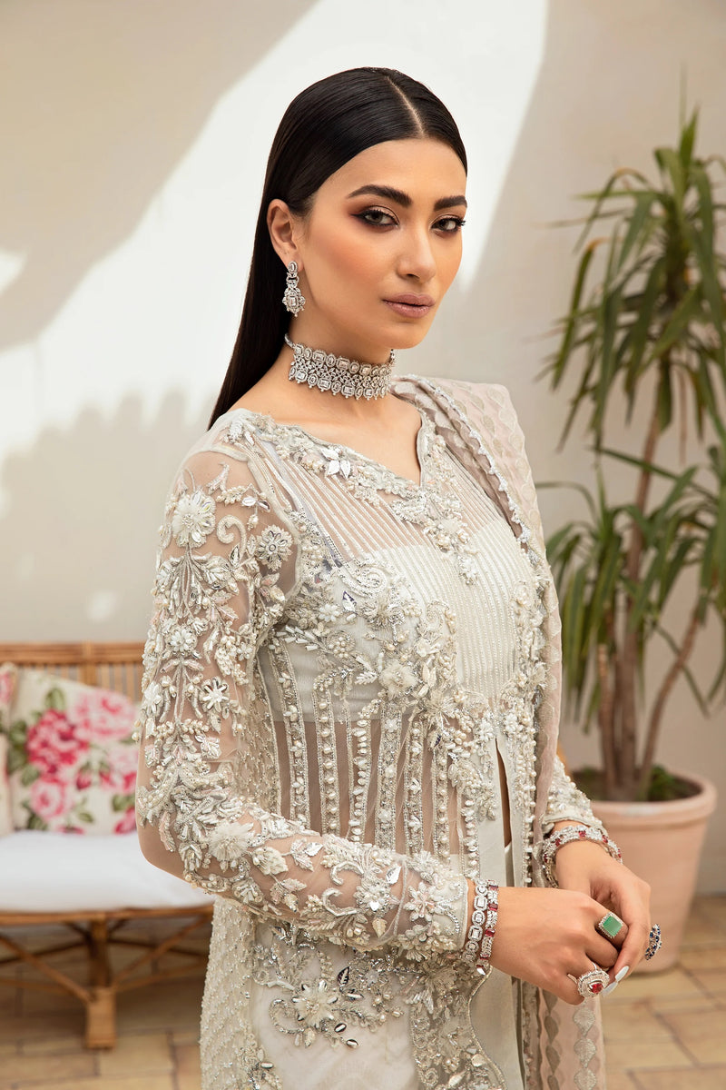 Maryam Hussain Rosnhi Luxury Formal Marwa Unstitched Chapter2 MFC2-06 By Nimra Khan