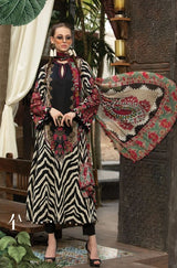 M Prints By Maria B Embroidered Lawn Suits Unstitched 3 Piece D#4A