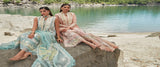 Adan's Libas Zaire Luxury Lawn Eid Collection 3 Pieces Unstitched - Mischska