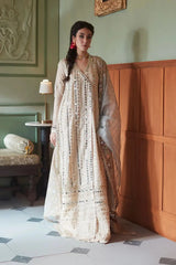 Qala by Mushq Unstitched Luxury Kamdaani 3 Piece Unstitched Suit MCK-07 AAIMA