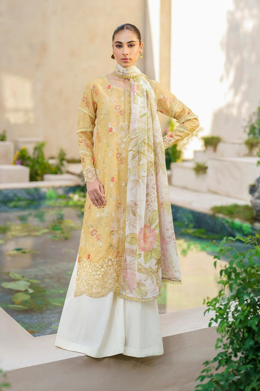 Iznik Luxury Embroidered Lawn 3 Pc Unstitched SFL-09