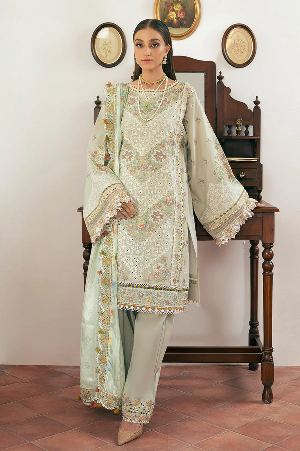 BAROQUE Embroidered Swiss Lawn Suit 3PC Unstitched SL11-D07