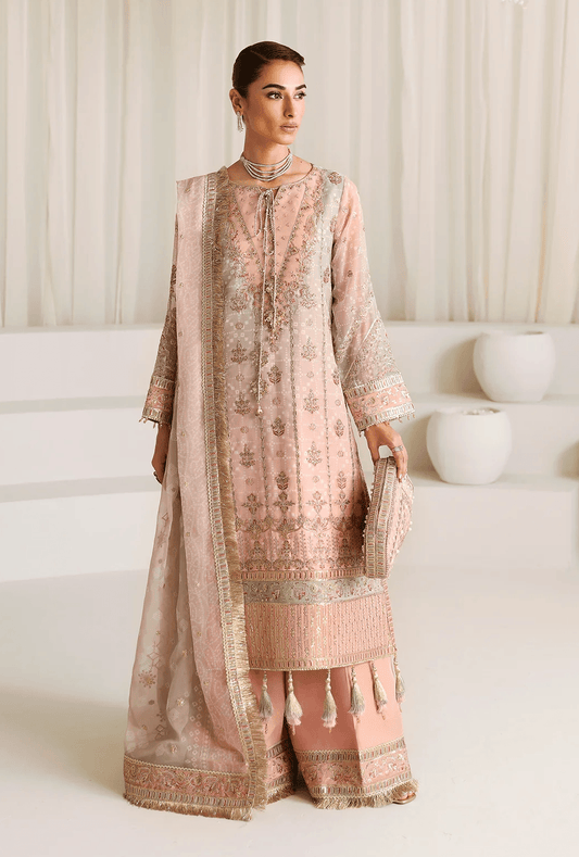 Alizeh Embroidered Chiffon Unstitched 3 Piece Suit AFC-CH-2181-BREEZE Party Wear