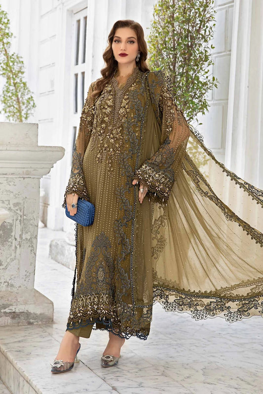 Maria.B Chiffon Embroidered Hand Made Collection MPC 200-84