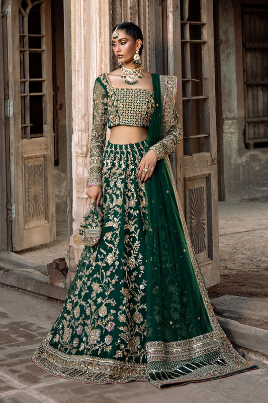 Kanwal Malik Sajni Wedding Festive Net Embroidered Unstitched Collection SUKHAN