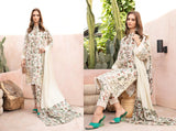 Maria.B Mprints Luxury Lawn Collection Unstitched 3 Pieces EF 23-71