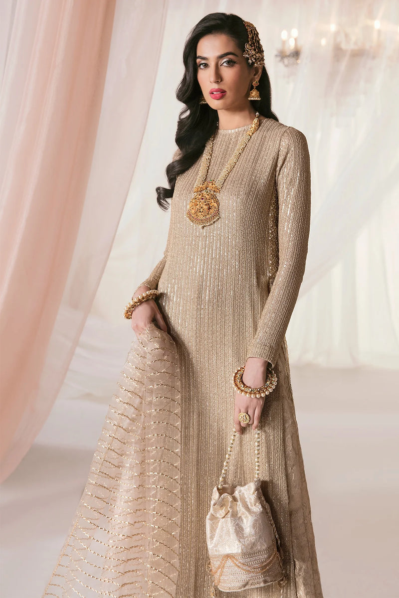 Nilofer Shahid ECSTASY - MEERAS Luxury Pure Chiffon Collection 3 Pieces Unstitched