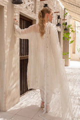 Maria.B Wedding COUTURE Fully Embroidered Organza Suit Unstithced FX-863