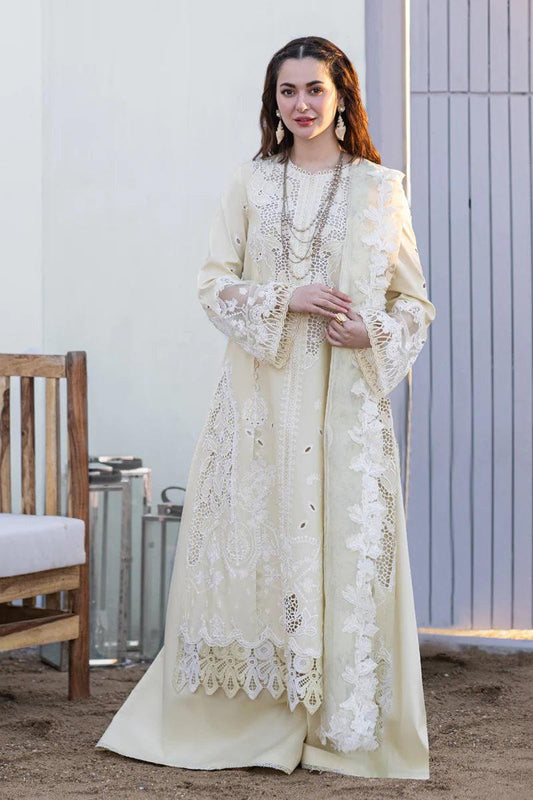 Qalamkar Sahil Kinare Jana Luxury Lawn 3 Pieces Unstitched ChikenKari Collection