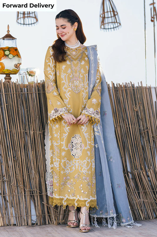 Qalamkar Sahil Kinare Luxury Lawn Collection Unstitched FP-03 SELMA