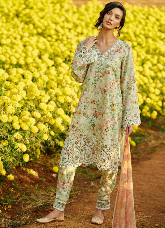 Image Luxury Lawn Collection 3 Pieces Unstitched IL -24 Semrah