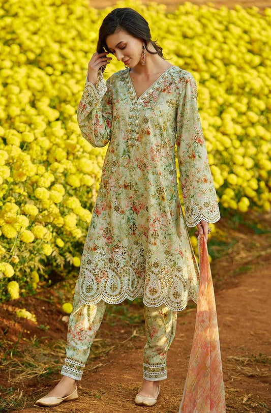 Image Luxury Lawn Collection 3 Pieces Unstitched IL -24 Semrah