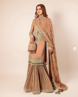 Hussain Rehar Luxury Chiffon Collection 08 Aabroo Paar Festive Collection 3 Pieces Unstitched