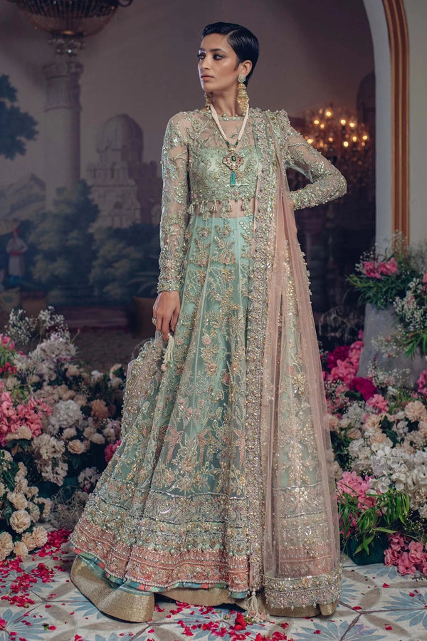 Elan Luxury Wedding Couture- Perle Delicate Heavy Embellished Ada Work
