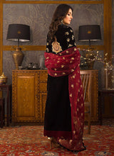 Zainab Chottani Velvet Embroidered Collection Unstitched 3 Pieces D-8 Noor