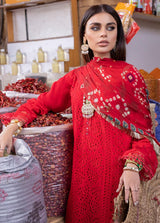 Bazaar By Nureh Embroidered Chikankari Lawn Suits Unstitched 3 Piece Festive Collection