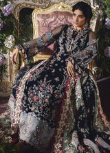 Elan Embroidered Chiffon Suits Unstitched 3 Piece EL21WF EC21-03 SEDA - Wedding Collection