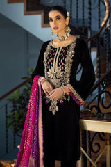 Khuda Baksh Luxury Velvet Collection Unstitched 3 Pieces