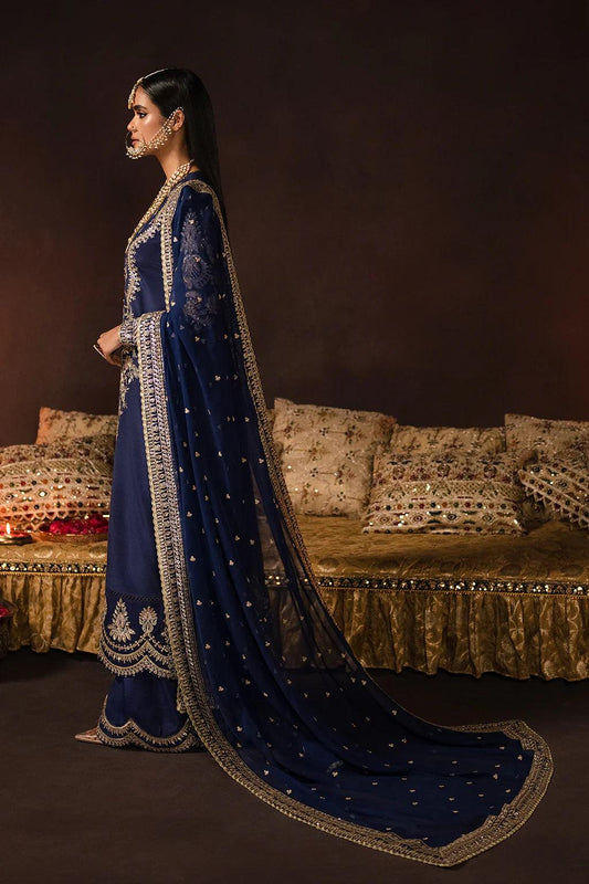 Afrozeh Divani Velvet Collection 3 Pieces Unstitched Maya Luxury Collection