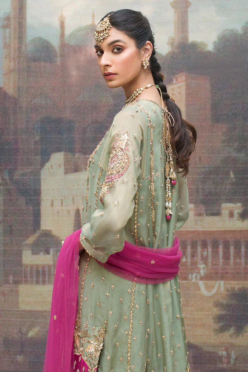 MAHGUL ARCANE RAY BAMBER CHIFFON